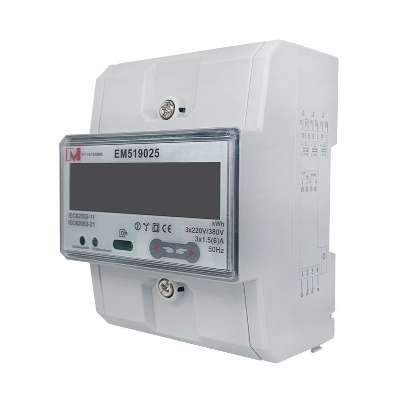 CT Type Din Rail Three Phase Multi-function Smart RS485 Modbus Energy Meter