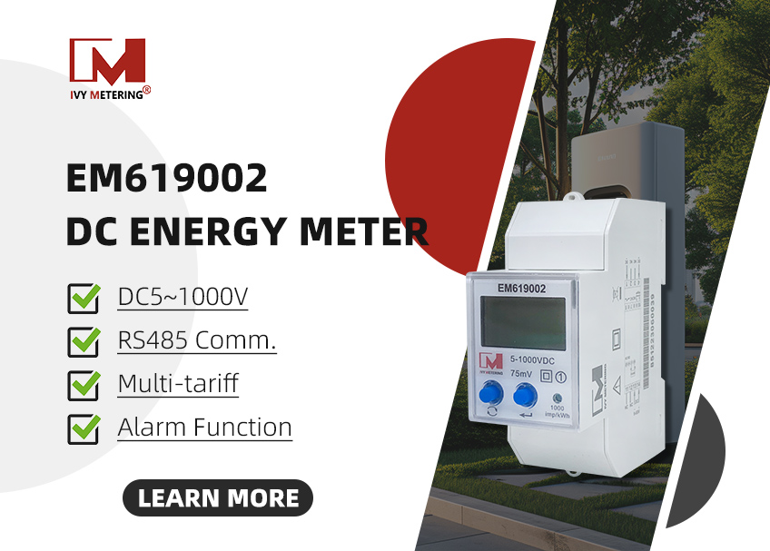 RS485 communication DC meter: the "guardian" of smart energy in the field of charging piles and solar energy