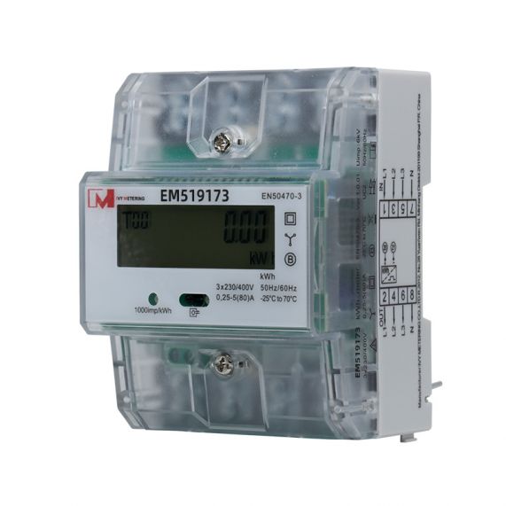 RS485 Modbus DLT645 3 Phase Bidirectional Energy Meter EN IEC62052-11