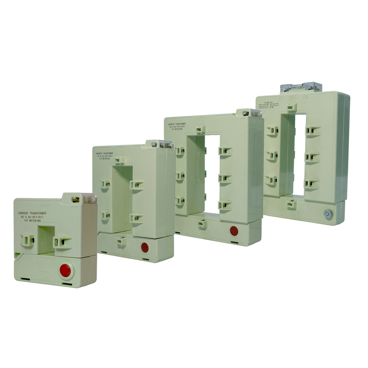 OC 0.66 II Type Split Core Current Transformer - 0.2/0.5 Class Halogen-Free PC for 660V High Current Power Sampling