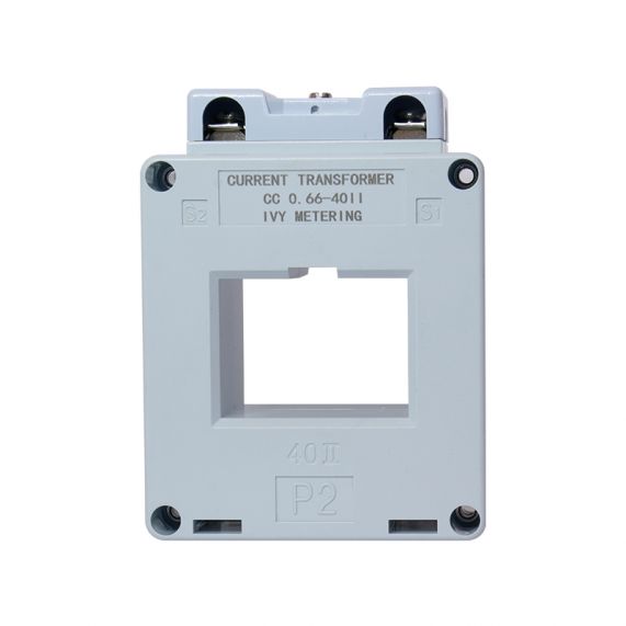 CC 0.66 I Type Split Core Current Transformer - Multi-Mount 0.5 Class White Housing for 660V Medium Current Power Sampling