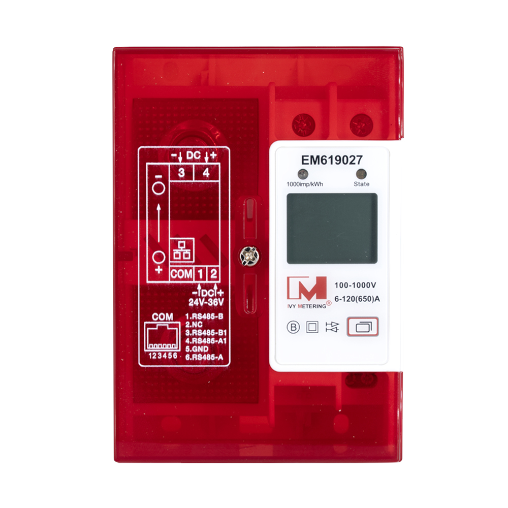 650A DC Electricity Meter MID CPA Eichrecht for EVPV Solution